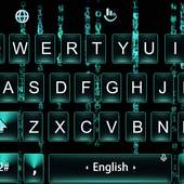 High-Tech Letter Chain Keyboard Theme 6.6.7.2019