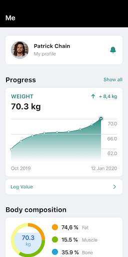 De Vitaal trainer app screenshot 3