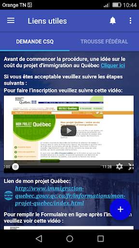 Immigration Quebec screenshot 6