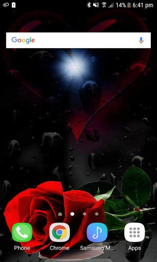 Flashing Heart Live Wallpaper screenshot 2