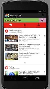 Web Browser screenshot 1