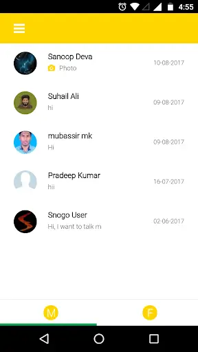 Messenger screenshot 1