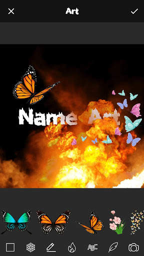 Fire Effect Name Art Maker скриншот 5
