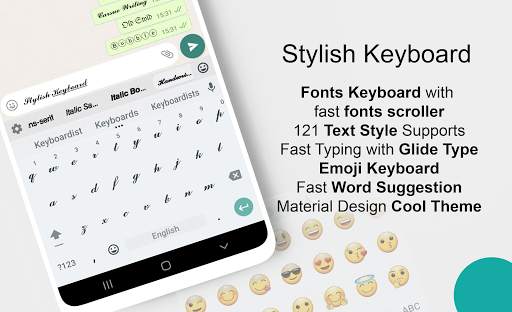 Stylish Text - Font Keyboard स्क्रीनशॉट 2