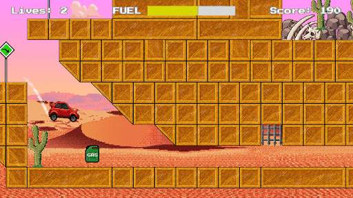 Jumping Race - Retro Game Car Racing screenshot 5