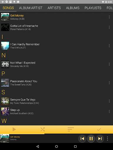 Rocket Player Gold Theme स्क्रीनशॉट 24