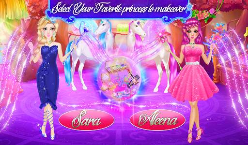 Magic Princess Fashion Dress Up Salon: Makeup Game screenshot 7