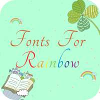 Fonts For Rainbow on 9Apps