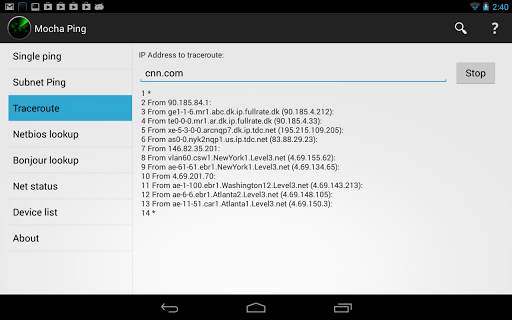 Mocha Ping Lite screenshot 11