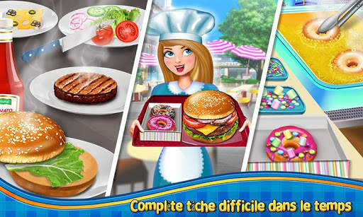 Jeu de cuisine àl'hamburger fou: histoires de chef screenshot 2