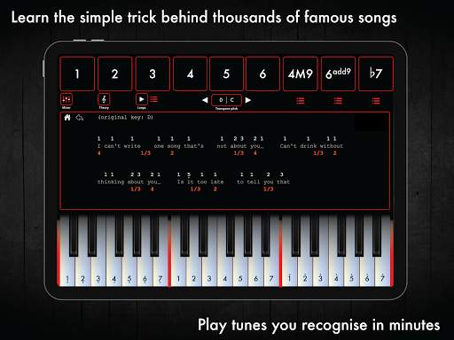 Scale Numbers Piano screenshot 4
