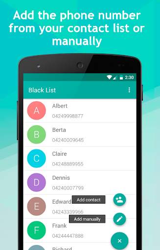 Blacklist (Calls Blocker) screenshot 2