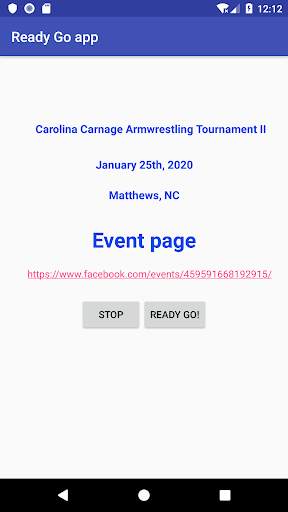 Ready GO! Armwrestling App screenshot 1