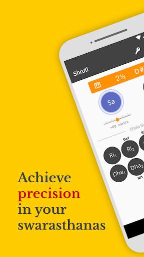 Shruti Carnatic Tuner screenshot 1