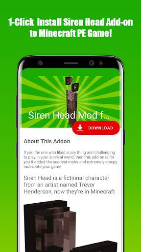 Siren Head Mod for MCPE screenshot 1