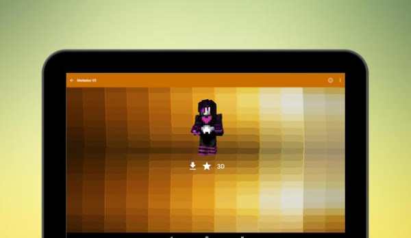 Skins Undertale for Minecraft 3D screenshot 12