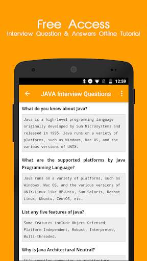 Interview Question and Answers screenshot 3