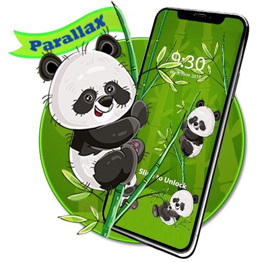 Cute Panda APUS Live Wallpaper 1.0