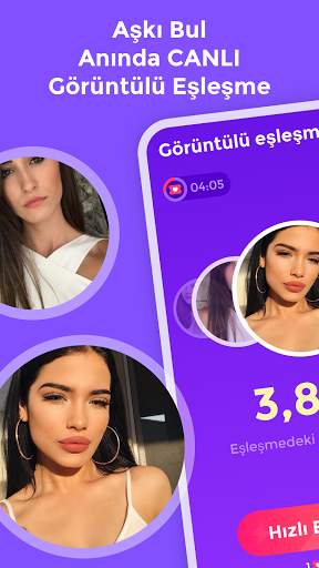 CuteU- Görüntülü Sohbet, Yeni Arkadaşlar Edin screenshot 1