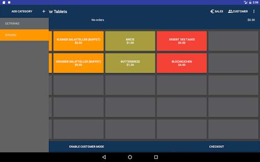 Cash Desk 2.0 for tablets screenshot 7