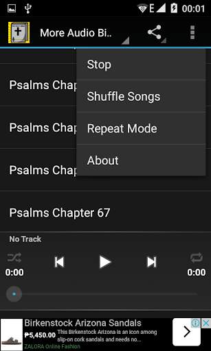 Audio Bible: Psalms Chap 1-75 screenshot 3