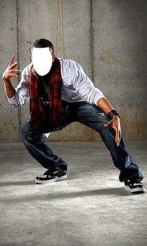 Hip Hop Man Photo Editor screenshot 1