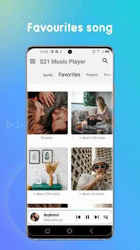 Music Player for SS – Galaxy S21 Music Player screenshot 1