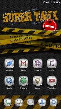 Super Task GO Launcher Theme screenshot 2