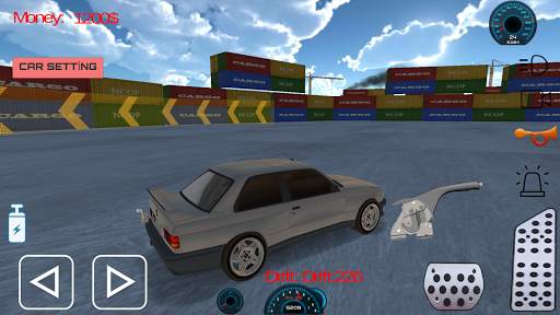 E30 E36 Araba Drift Simülatörü screenshot 2