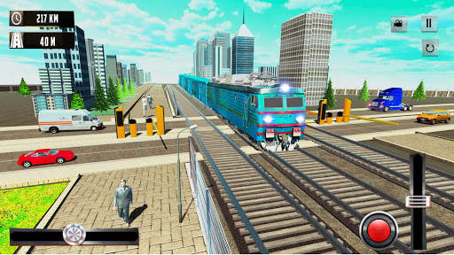 Train Racing Simulator 2019: New Train Games 3D screenshot 15