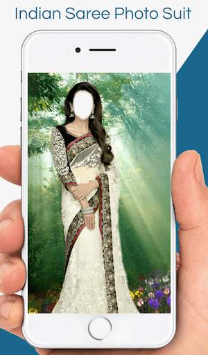 Designer Saree Photo Suit screenshot 4