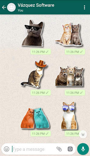 WASticker Cats screenshot 7