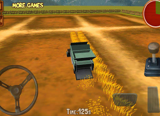 Tuai Mesin Pertanian Simulator screenshot 6