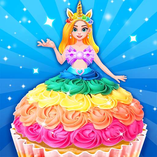 Unicorn Princess Cupcake – Unicorn Desserts 1.0.0