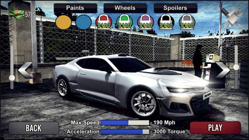 Camaro Drift Driving Simulator screenshot 1