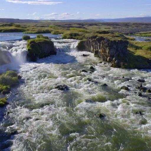 Panorama with waterfall 1.3
