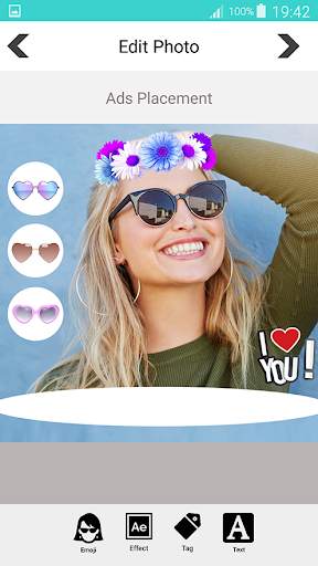 sunglasses photo editor for girls screenshot 2