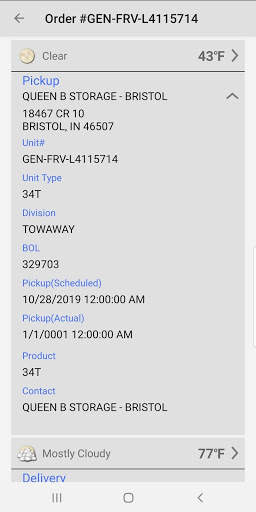 Driver Mobile Assistant screenshot 4