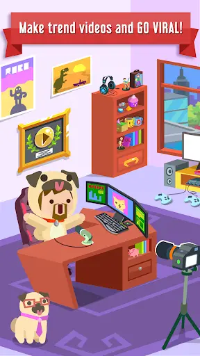 Vlogger Go Viral: Tuber Life screenshot 2