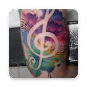 Music tattoos