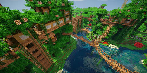 Jungle Village Maps for Minecraft screenshot 2