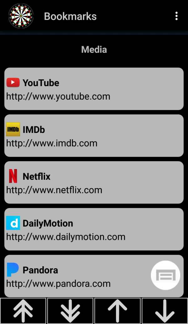 Bookmarks FreeGB screenshot 2