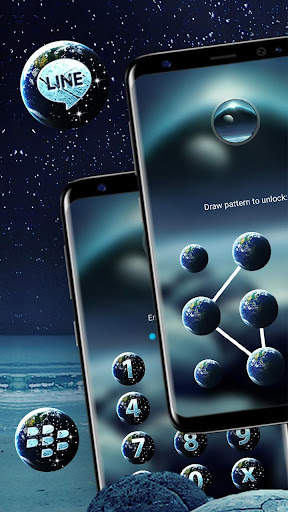 Galaxy Ocean Launcher Theme screenshot 5