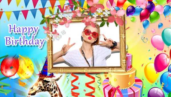 Birthday Photo Editor:Frames,Stickers screenshot 4