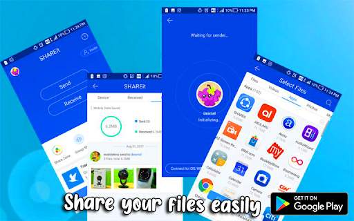 SHAREit Transfer & Files Helper Guide 2021 скриншот 1