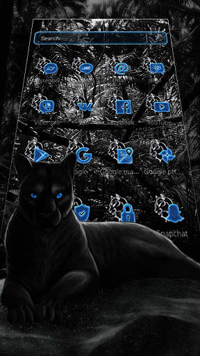 Spiteful Black Pantera Theme screenshot 2