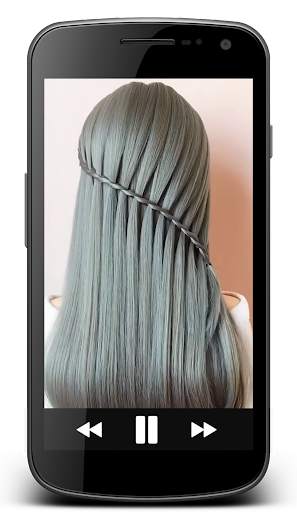 Long Hairstyle - Video Step By Step Offline screenshot 4