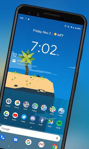 Theme and wallpaper for Pixel 3 screenshot 4