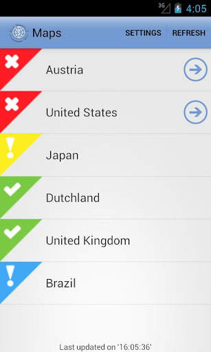 Savision Live Maps for Mobile screenshot 1