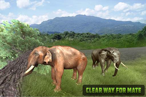 Wild Elephant Family Simulator screenshot 2